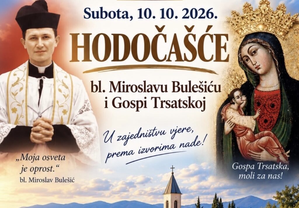 [NAJAVA] Hodočašće bl. Miroslavu Bulešiću i Gospi Trsatskoj
